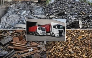 Acquisto rottami metallici con deposito e selezione di metalli ferrosi e non ferrosi
