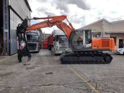 pinza cesoia per rottami ferrosi e metallici