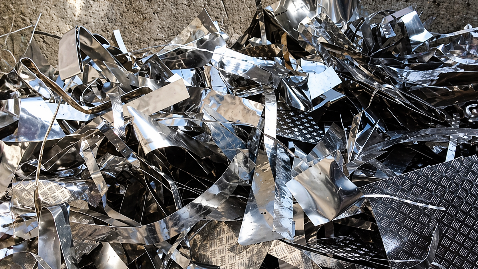 Scarti metallici da lavorazione acciaio e metalli per recupero industriale