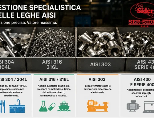 Recupero Acciaio Inox 304, 316 e Leghe Industriali